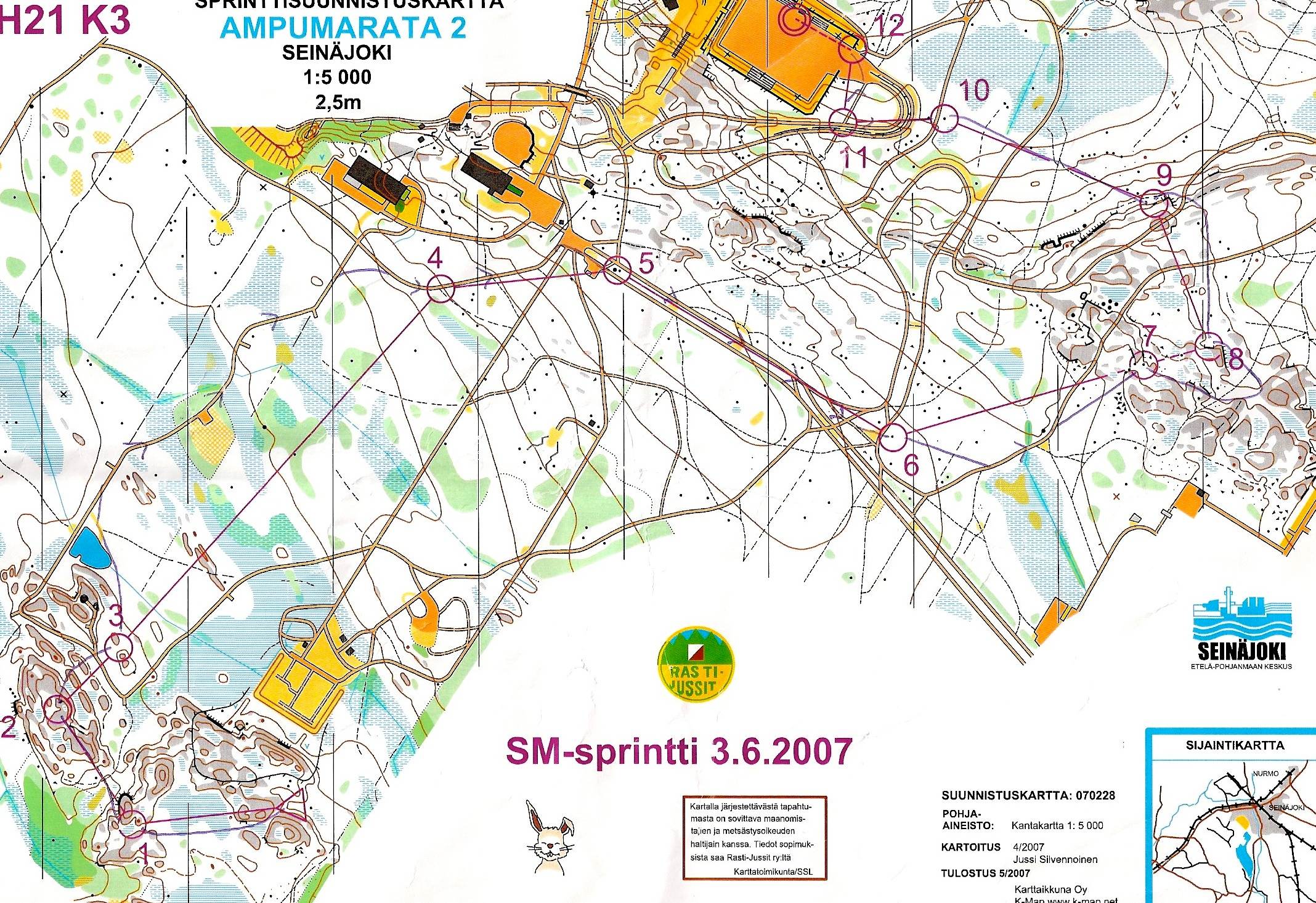 SM-sprintti, karsinta (2007-06-03)
